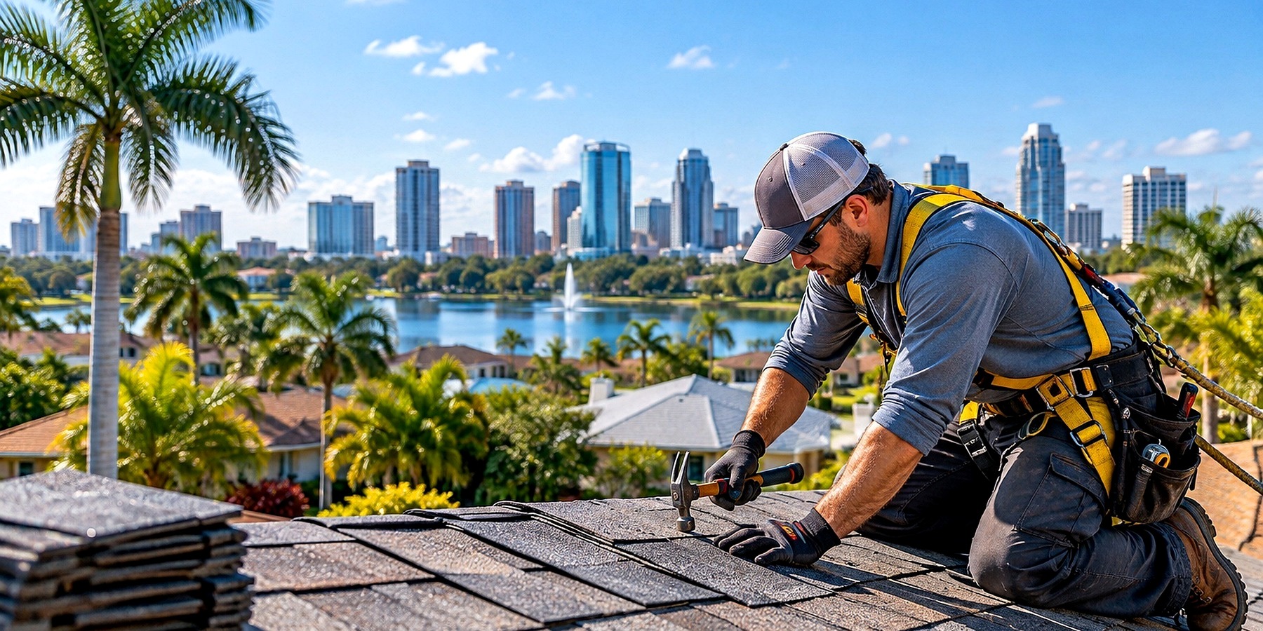 Roofing illustration for How Often Should a Florida Roof Be Inspected? | Roof Repair Orlando FL in Orlando, Florida