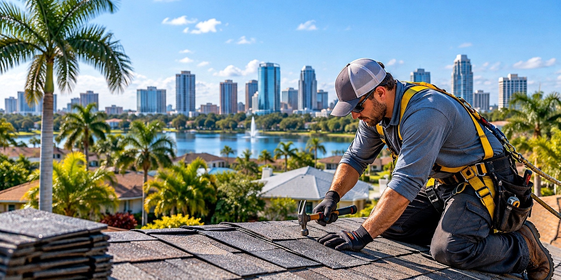 Roof Repair Vs Replacement service in Orlando, Florida