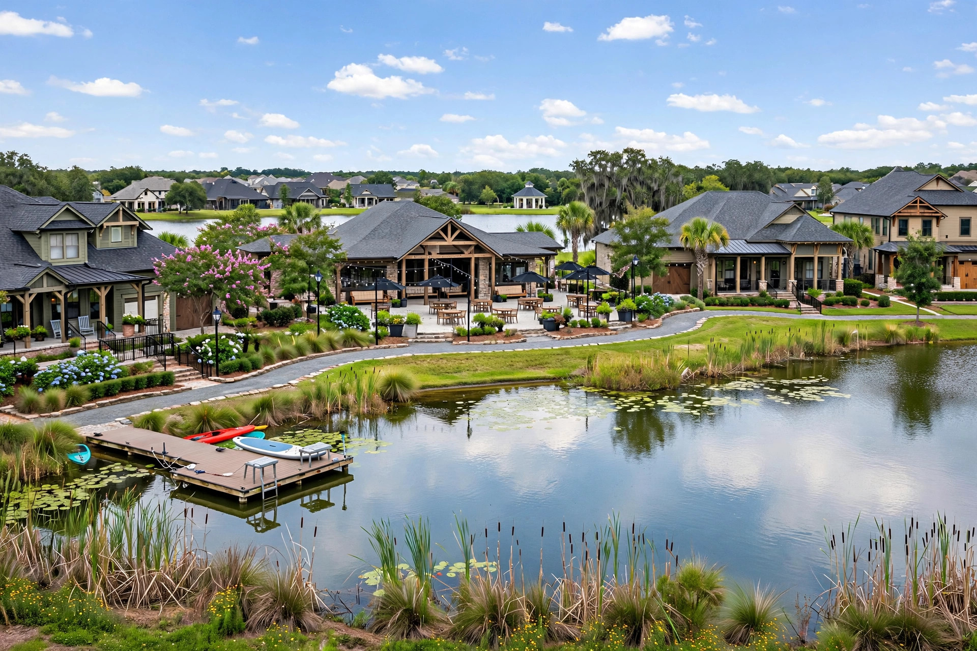Roof repair in Baldwin Park, Orlando FL, gutter and drainage work on a planned community home