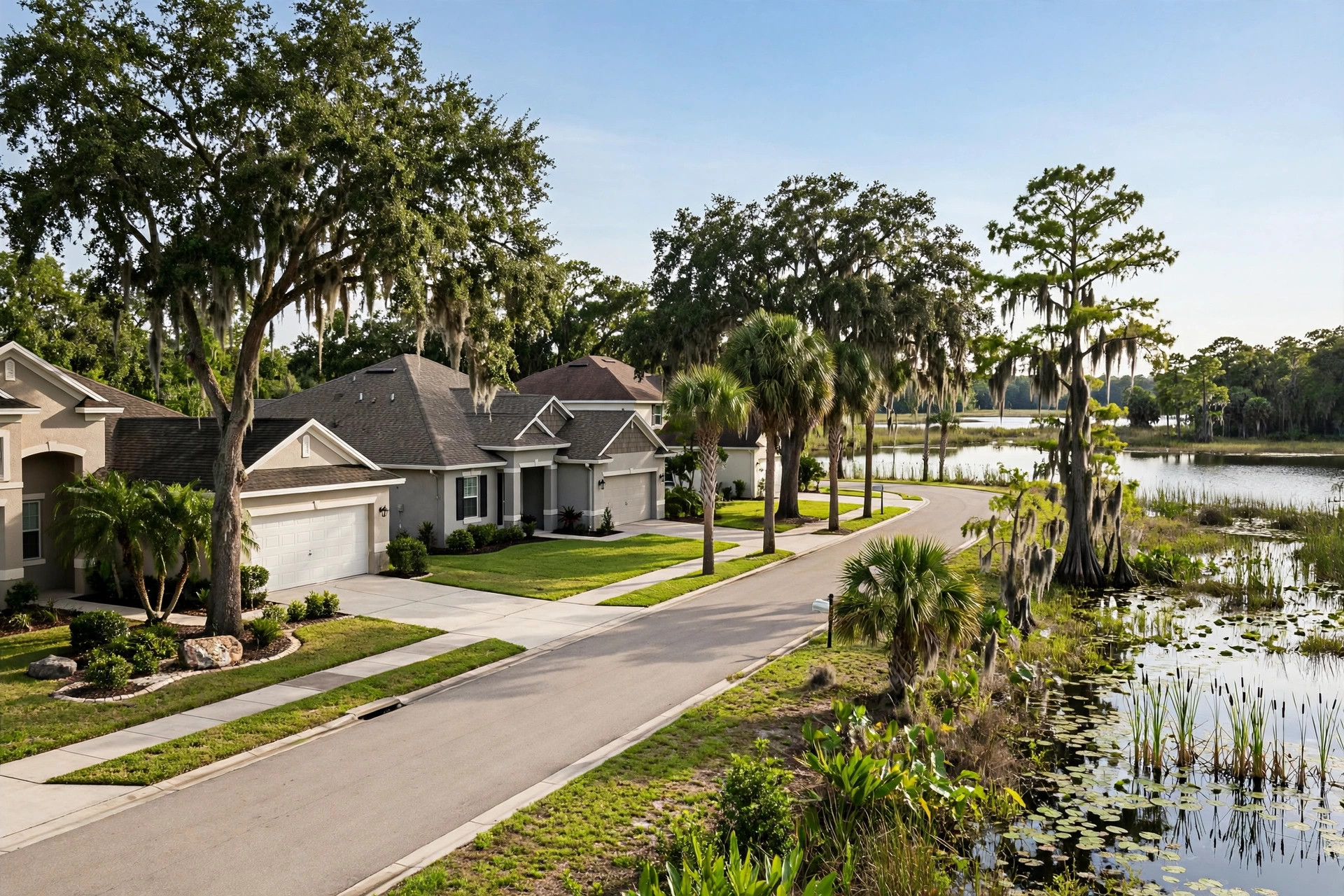 Roof repair in Eagles Nest, Orlando FL, aging shingle roof assessed for repair or replacement