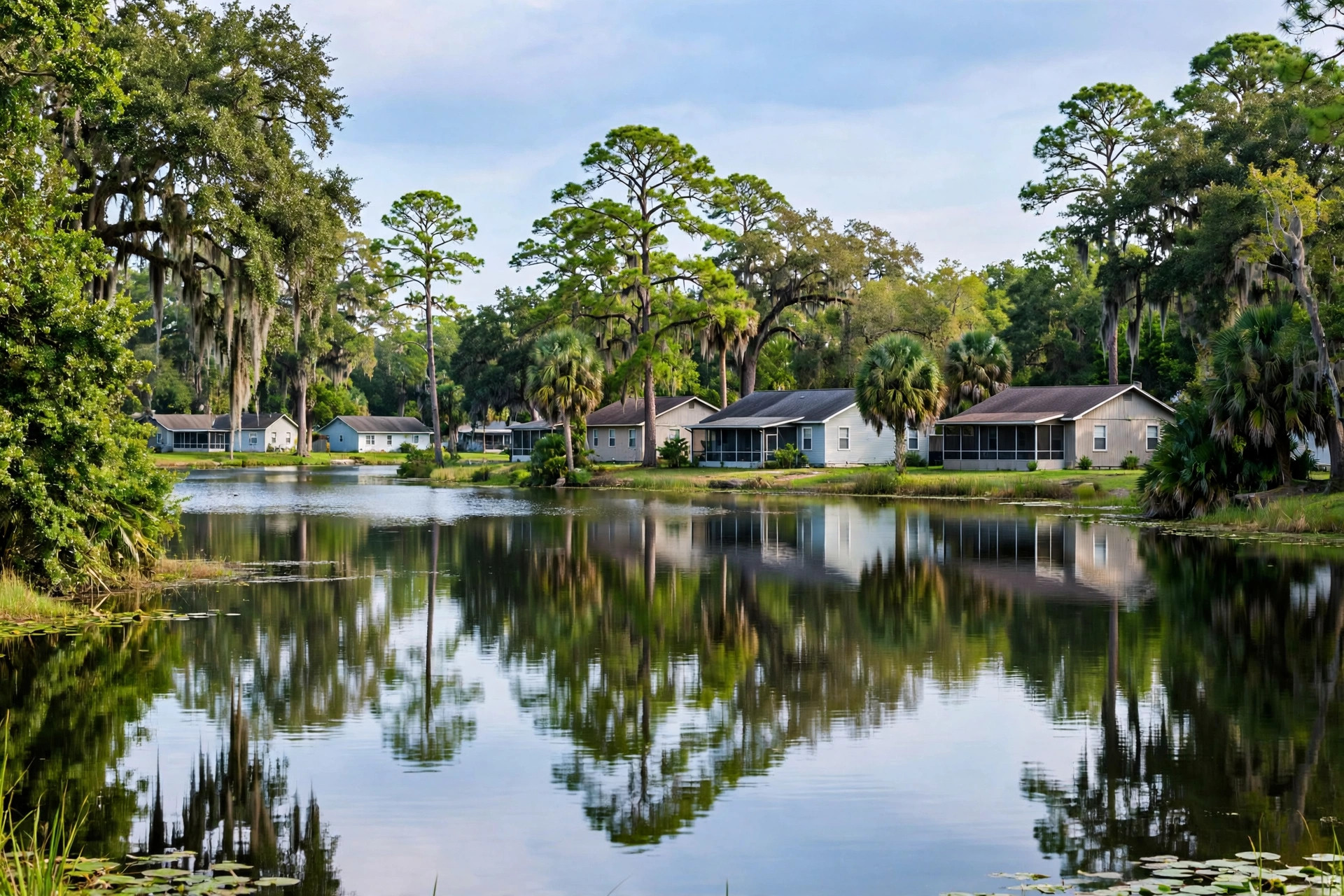 Roof repair in Lake Richmond, Orlando FL, shingle and tile roof surfaces showing wear