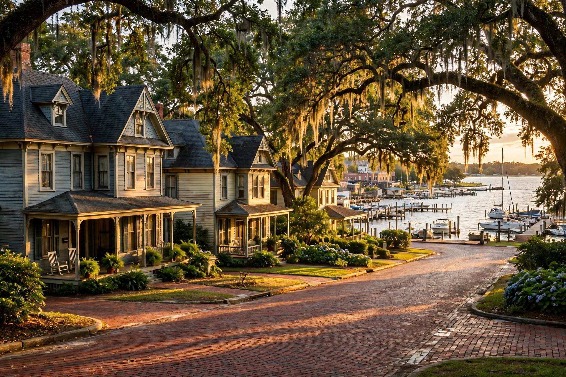 Roof repair in Sanford FL, historic homes with steep roofs near the lakefront