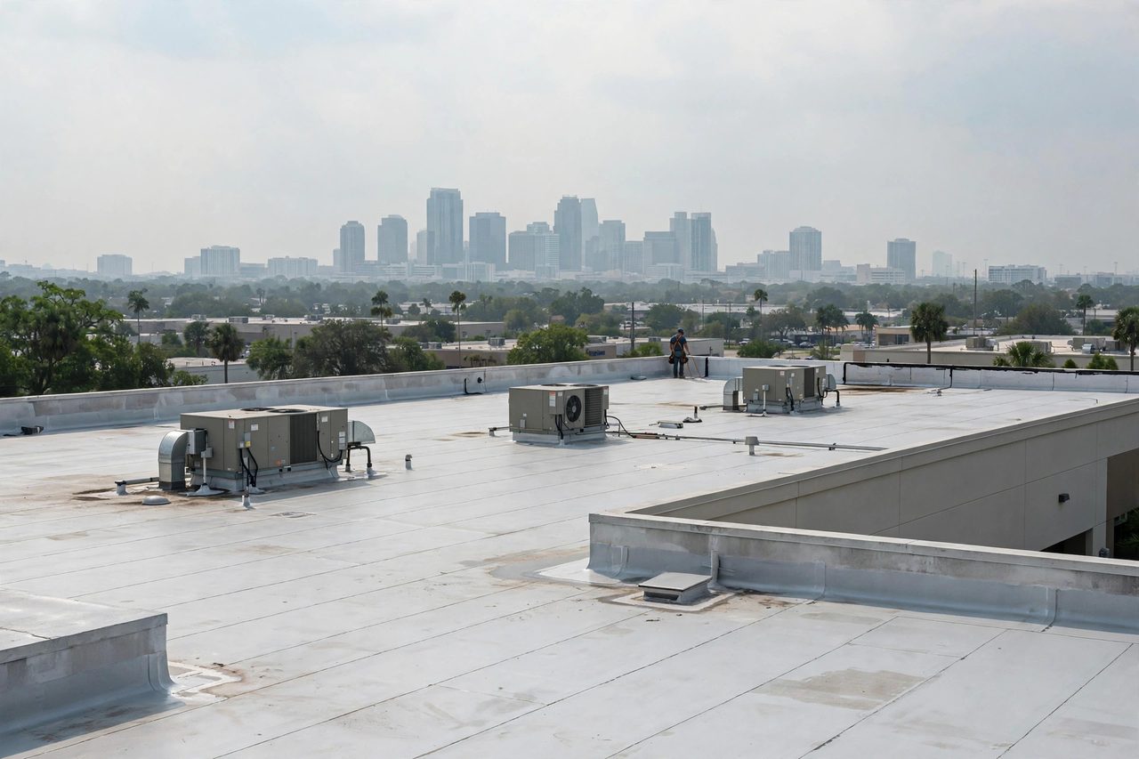 Orlando roofing scene representing Kirkman North service coverage, geotagged to Orlando FL