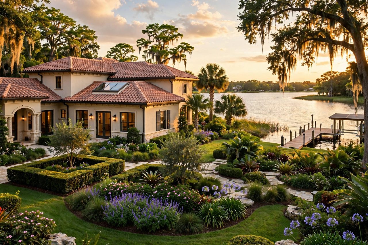 Representative roof repair service scene for Windermere, Florida
